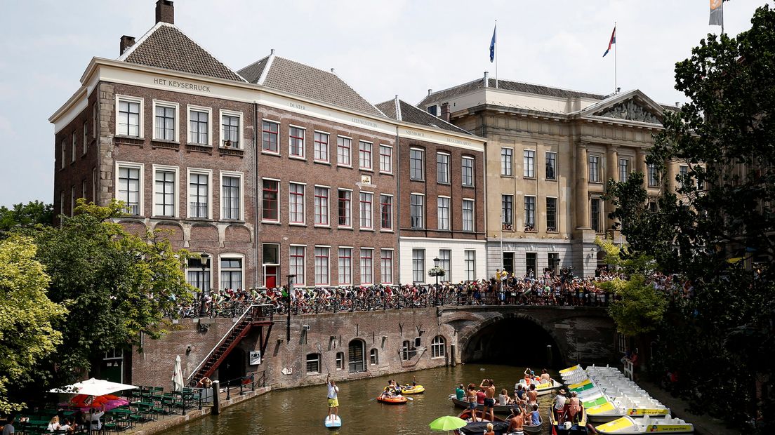 In 2015 startte de Tour de France in het centrum van Utrecht.