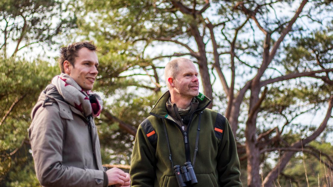 Vandaag kijken we terug naar een uitzending in 2015 met Aaldrik Pot en Joris Barske (Rechten: Staatsbosbeheer)