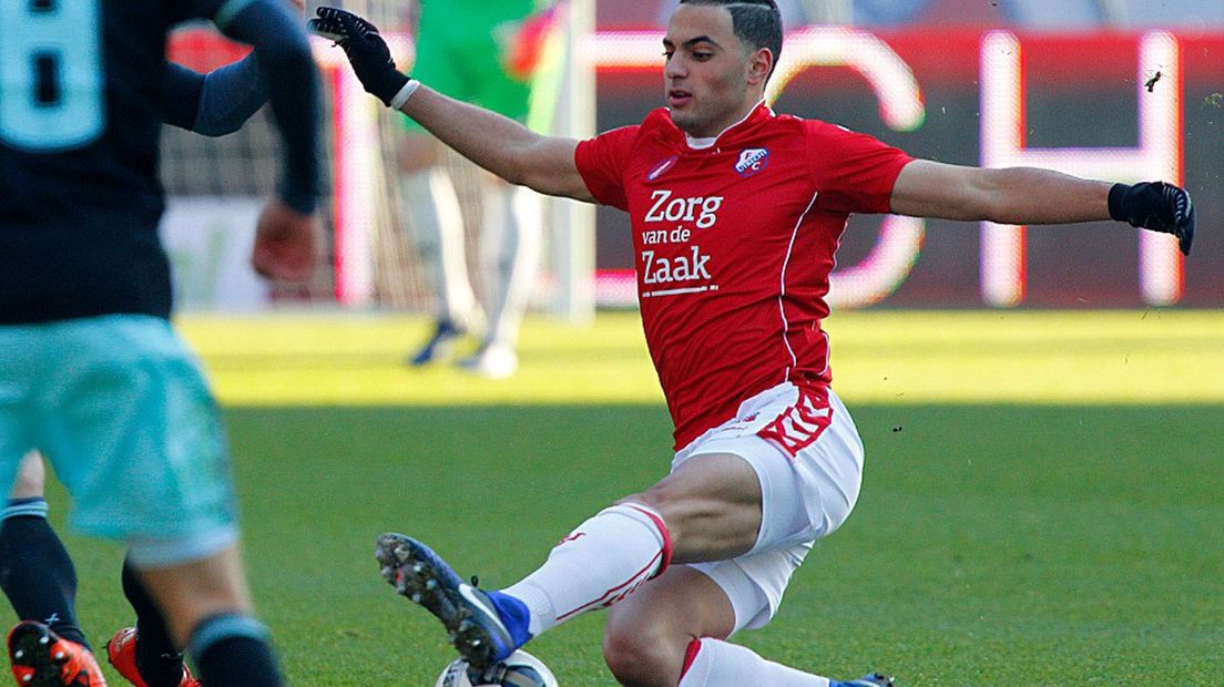 Sofyan Amrabat debuteerde als speler van FC Utrecht voor marokko