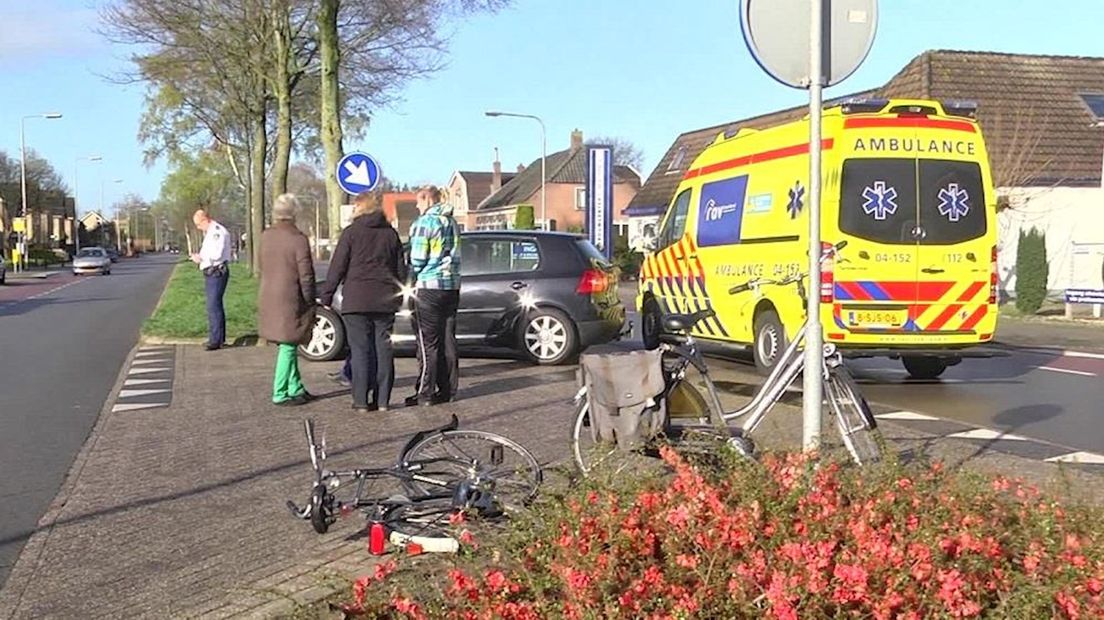 Ongeluk op de Langewijk in Dedemsvaart
