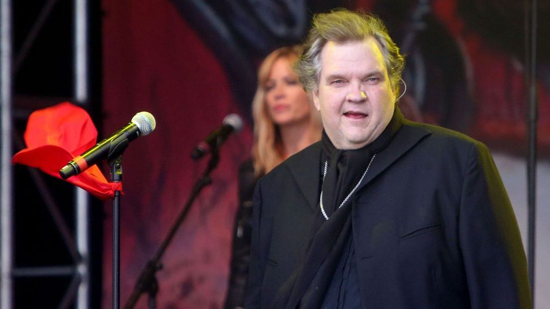Meat Loaf tijdens een optreden in 2013.