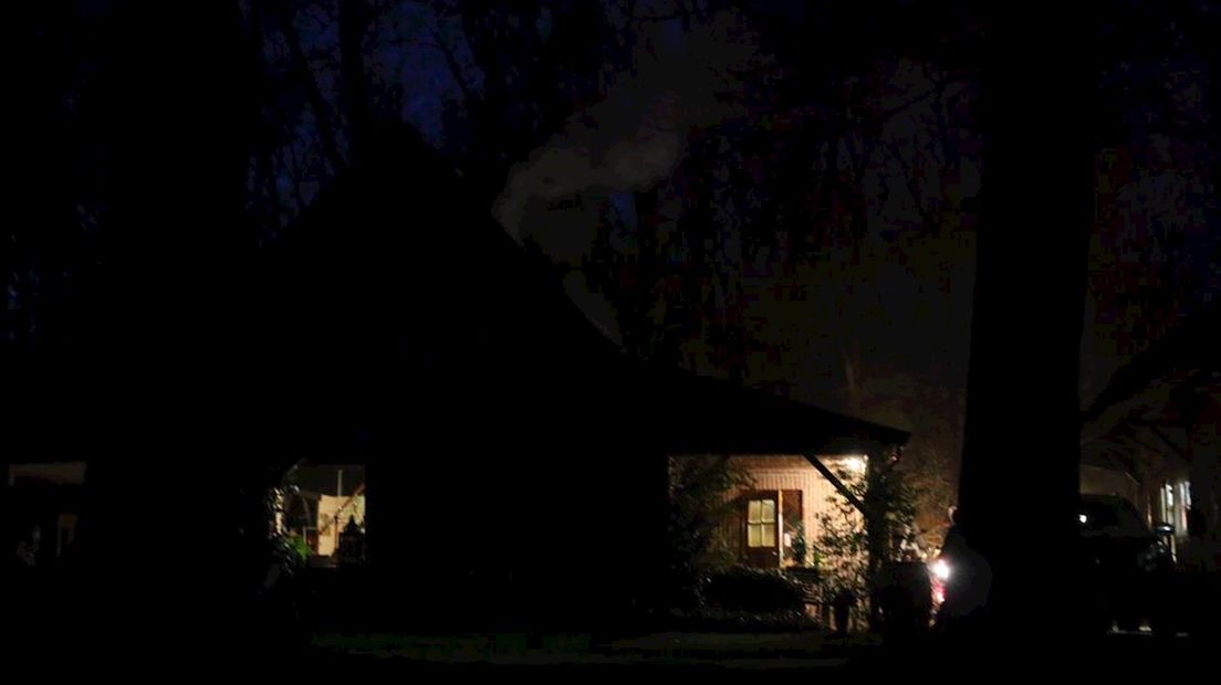 Brand in woning in De Lutte