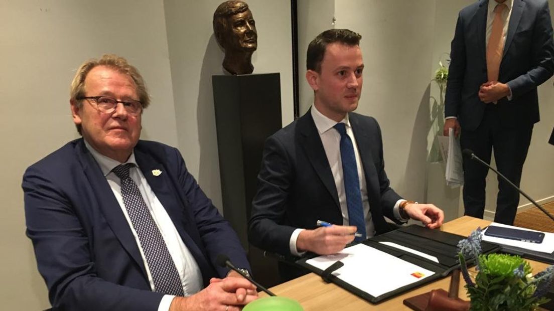 Robbert-Jan van Duijn is geïnstalleerd als burgemeester van de gemeente Nieuwkoop
