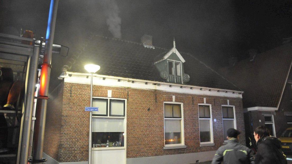 Veel rook vrij bij schoorsteenbrand in Rijssen