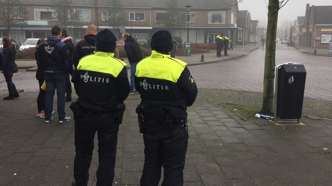 Veel politie-inzet op oudejaarsdag (video)