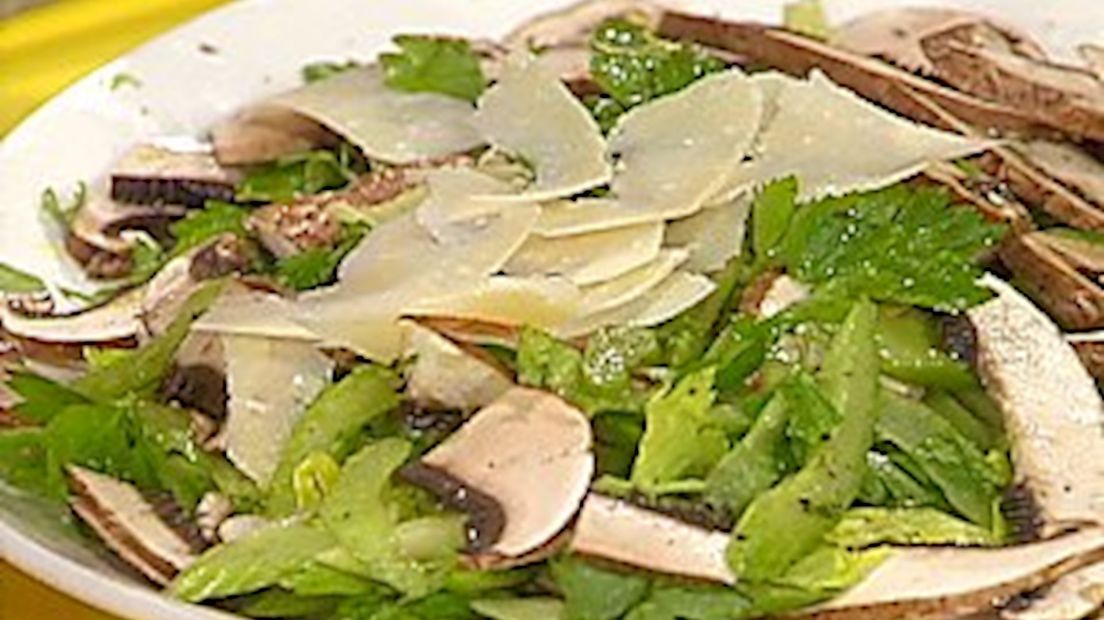 Salade van champignons