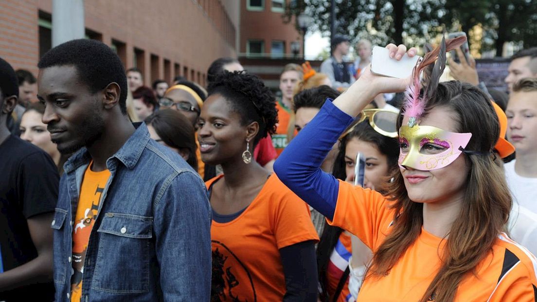 Feest in Enschede