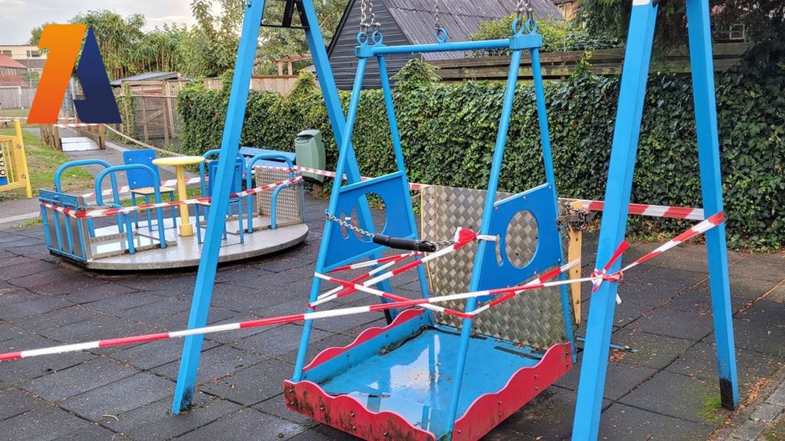 Het zijn vooral de toestellen voor de oudere kinderen die gesloten zijn.