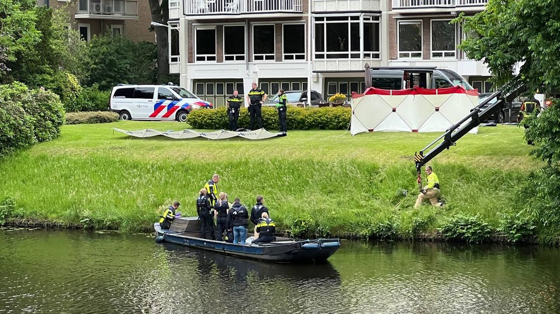 De berging van het lichaam staat op punt van beginnen