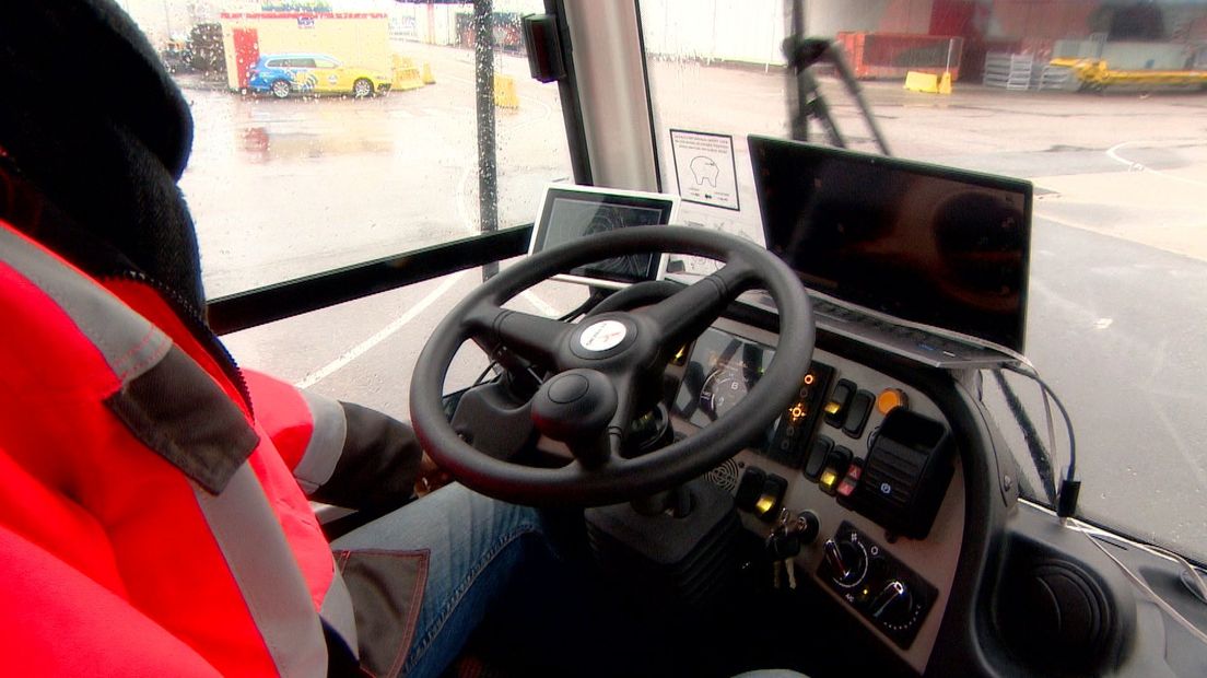 Zelfrijdende vrachtwagen