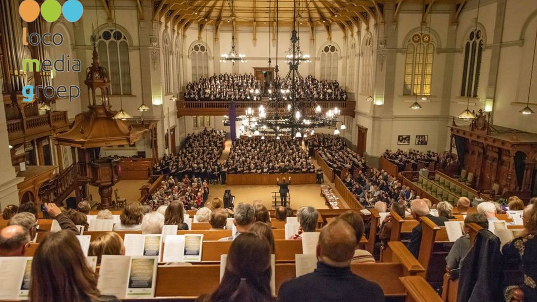 Groot Nederlands Johannes de Heer koor regio Doornspijk start zaterdag met 150 koorleden