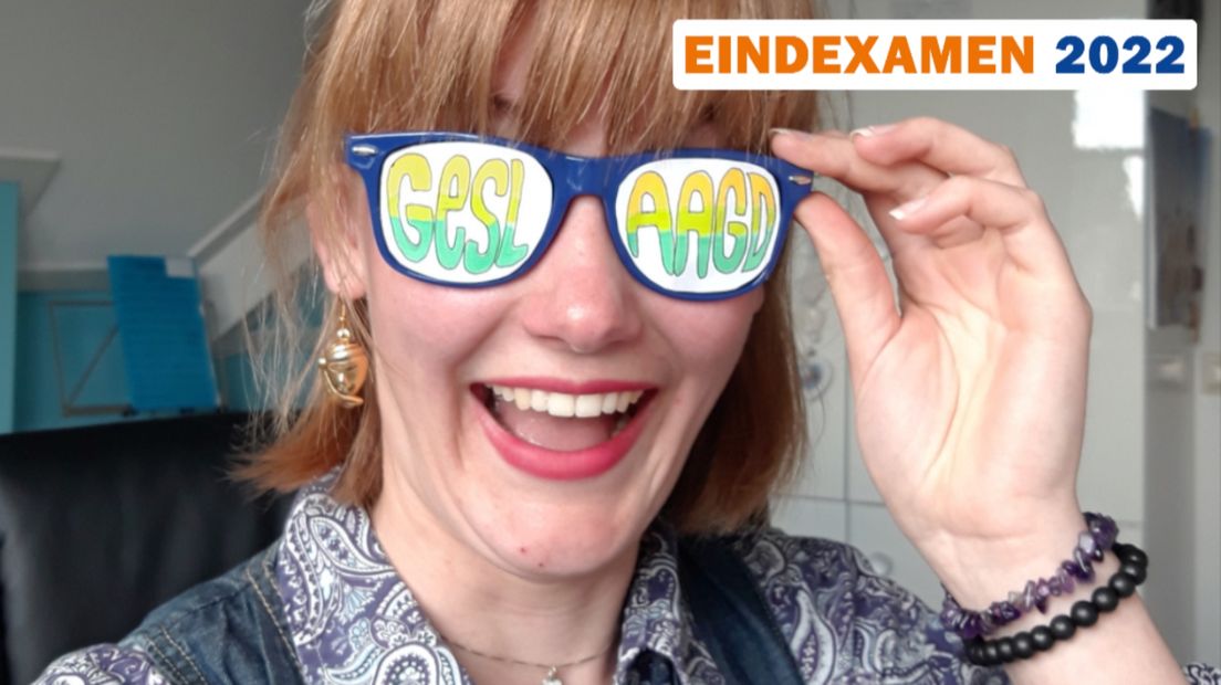 Maaike-Grytsje is geslaagd!