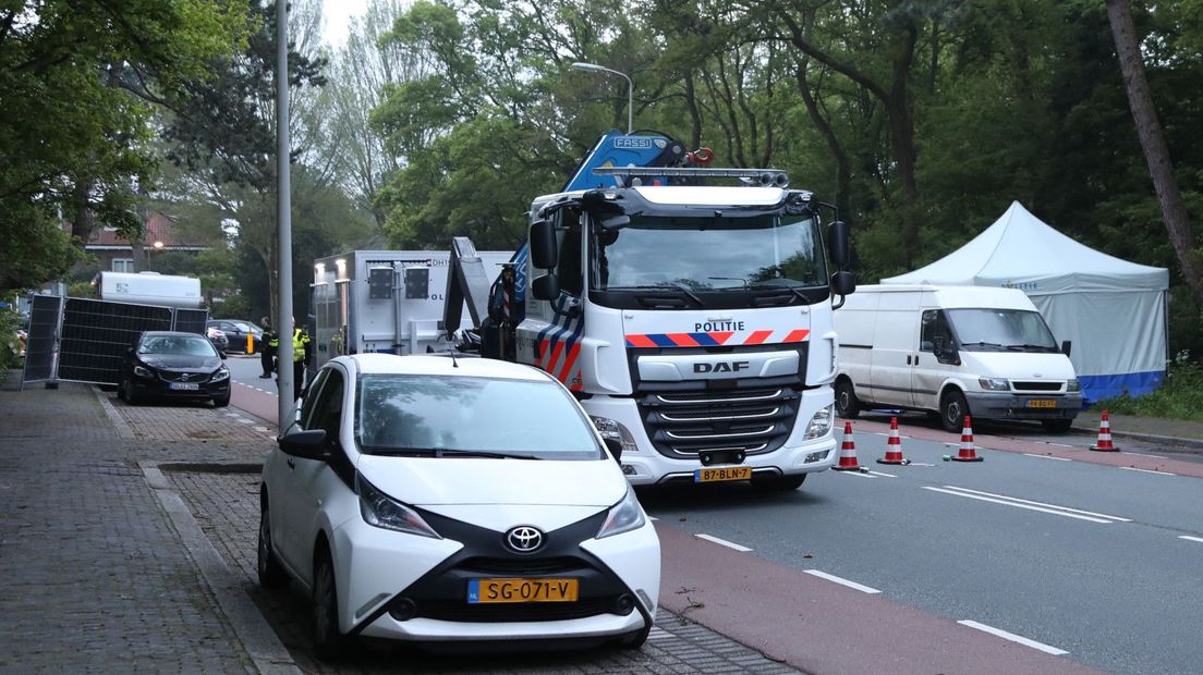 Het lichaam van de vrouw werd zondagnacht gevonden