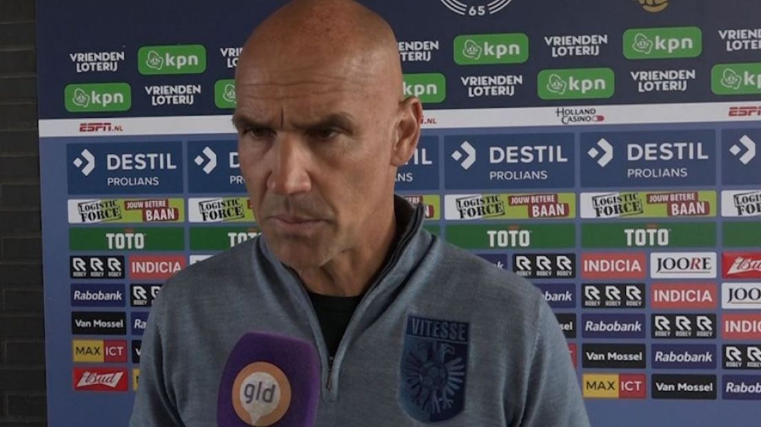 Thomas Letsch is niet bepaald blij