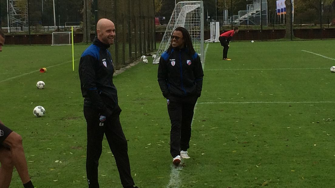 Edgar Davids liep vorig jaar een weekje mee bij FC Utrecht: "Edgar was gewoon keihard"