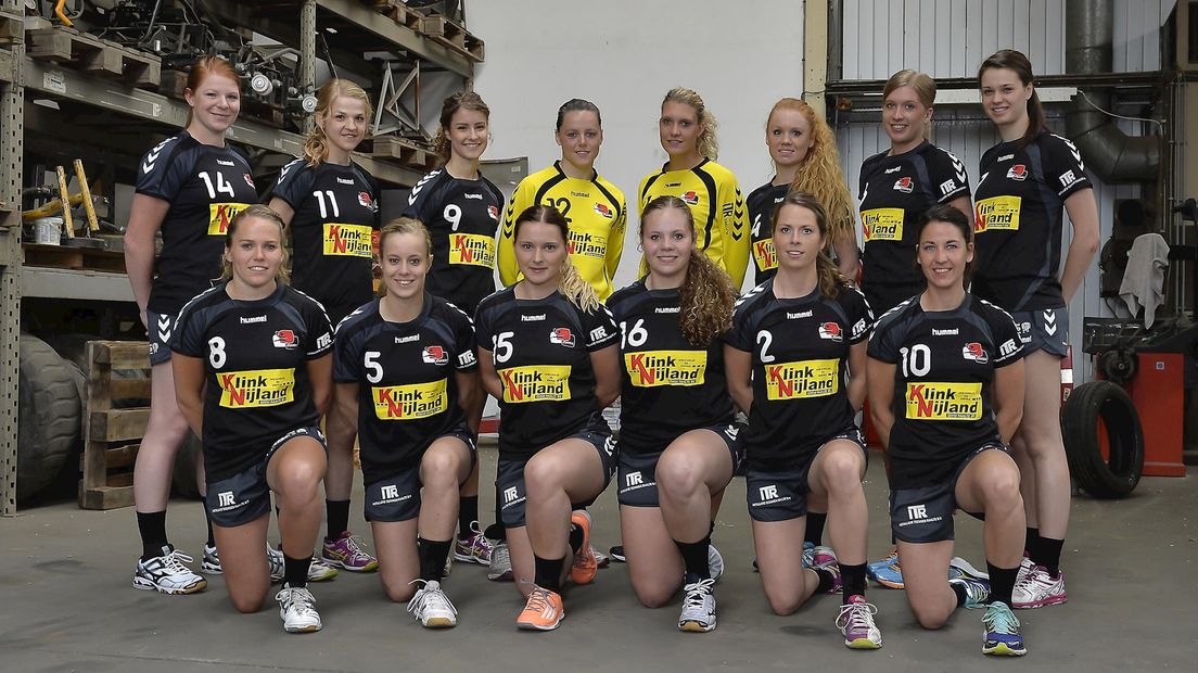 De handbalsters van Kwiek