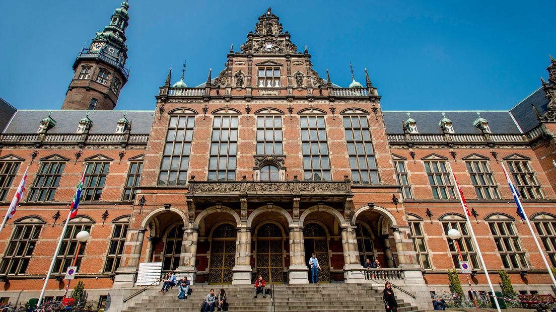 Het Academiegebouw van de Rijksuniversiteit Groningen (RUG)