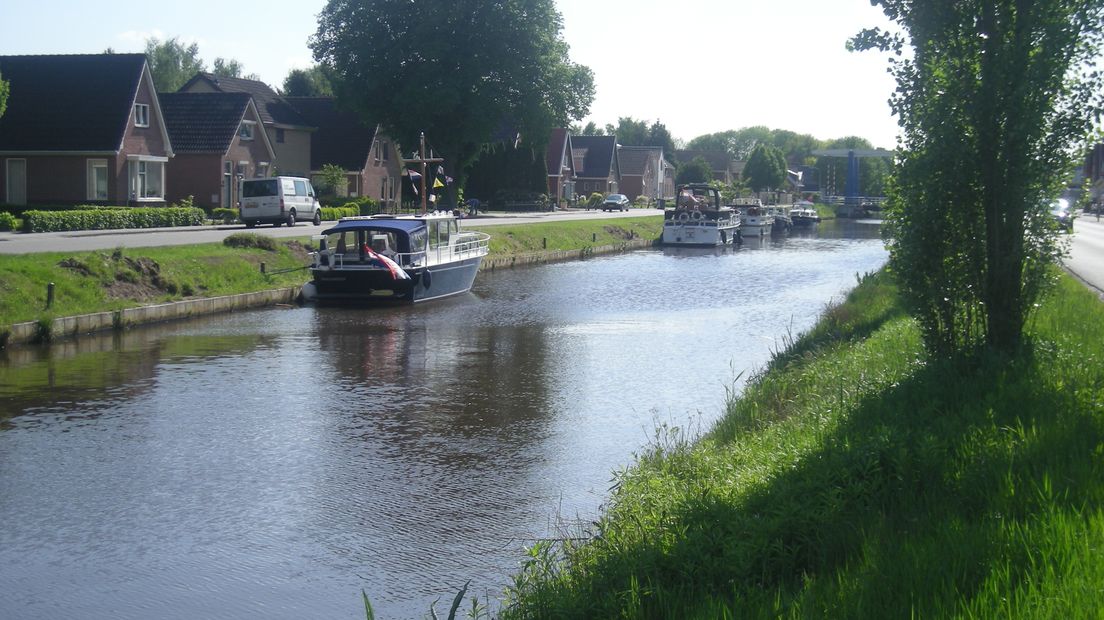De sluis bij Erica
