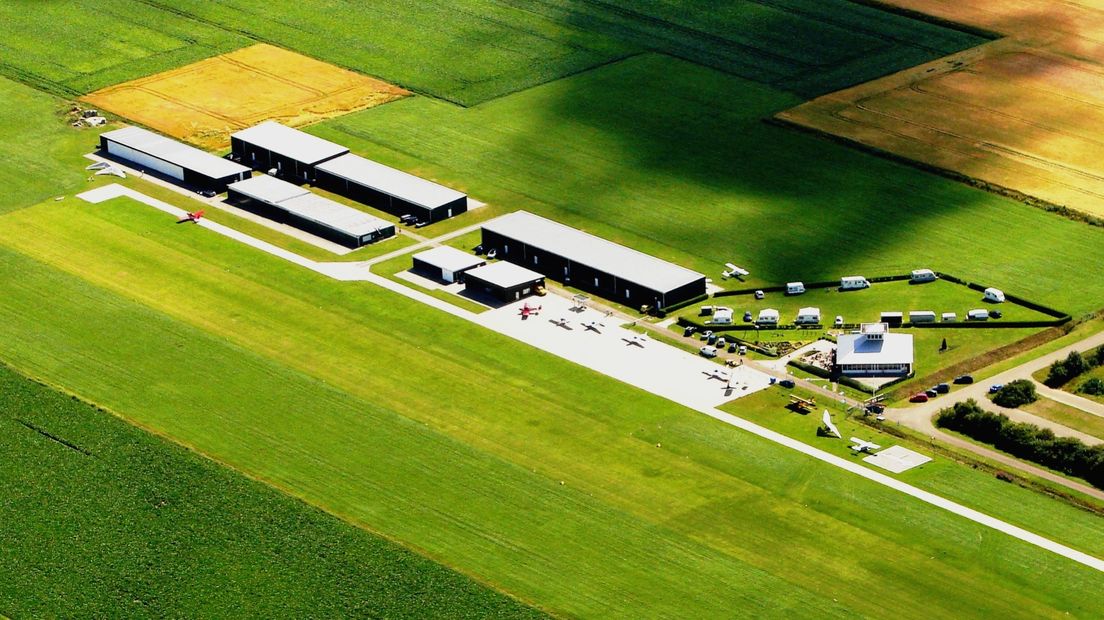 Het vliegveld van Stadskanaal