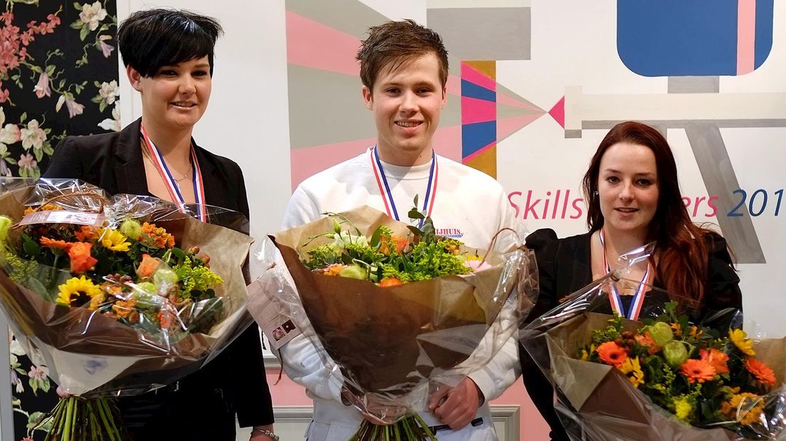 Niels koopman uit Denekamp is kampioen Schilderen, vakwedstrijden Skills Masters 2014