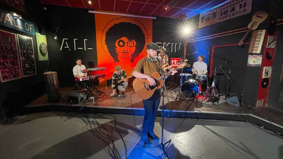 Hans van der Werf en de band