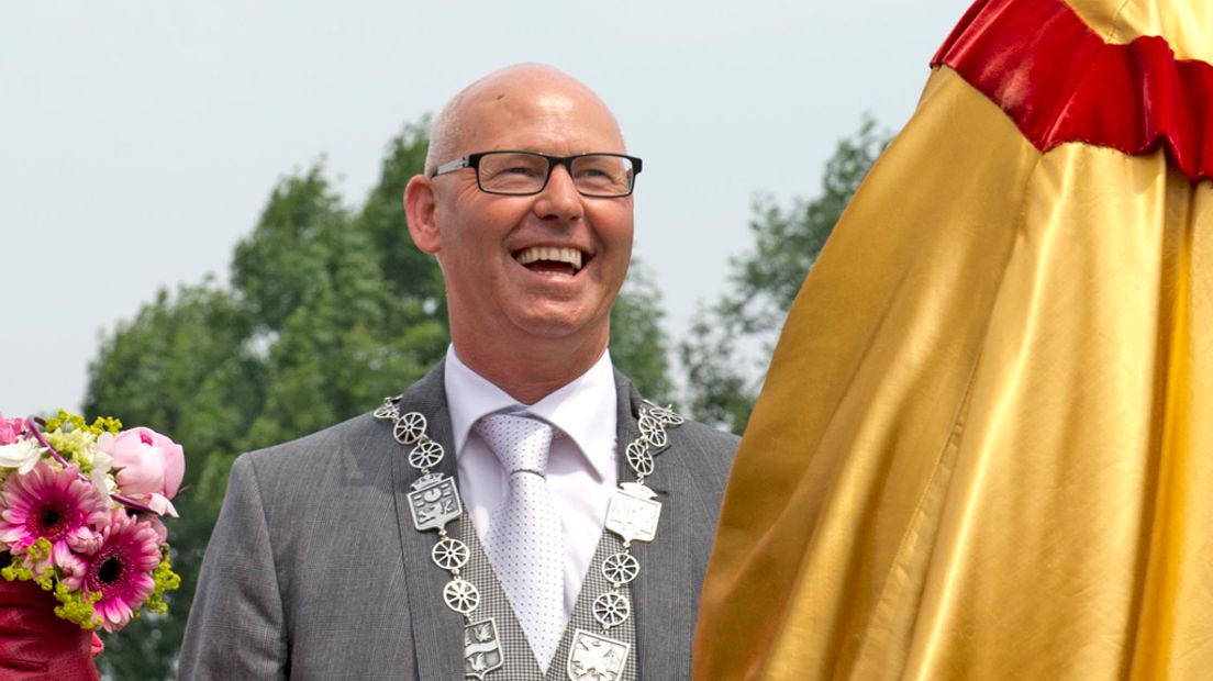 Bort Koelewijn als burgemeester van Kampen.