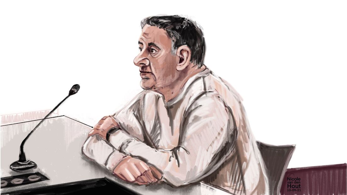 Nils M. in de rechtszaal twee weken geleden.
