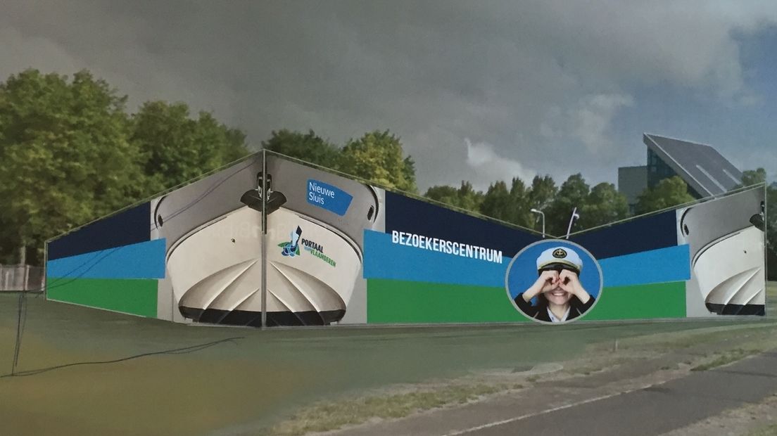 Artist impression Portaal van Vlaanderen.