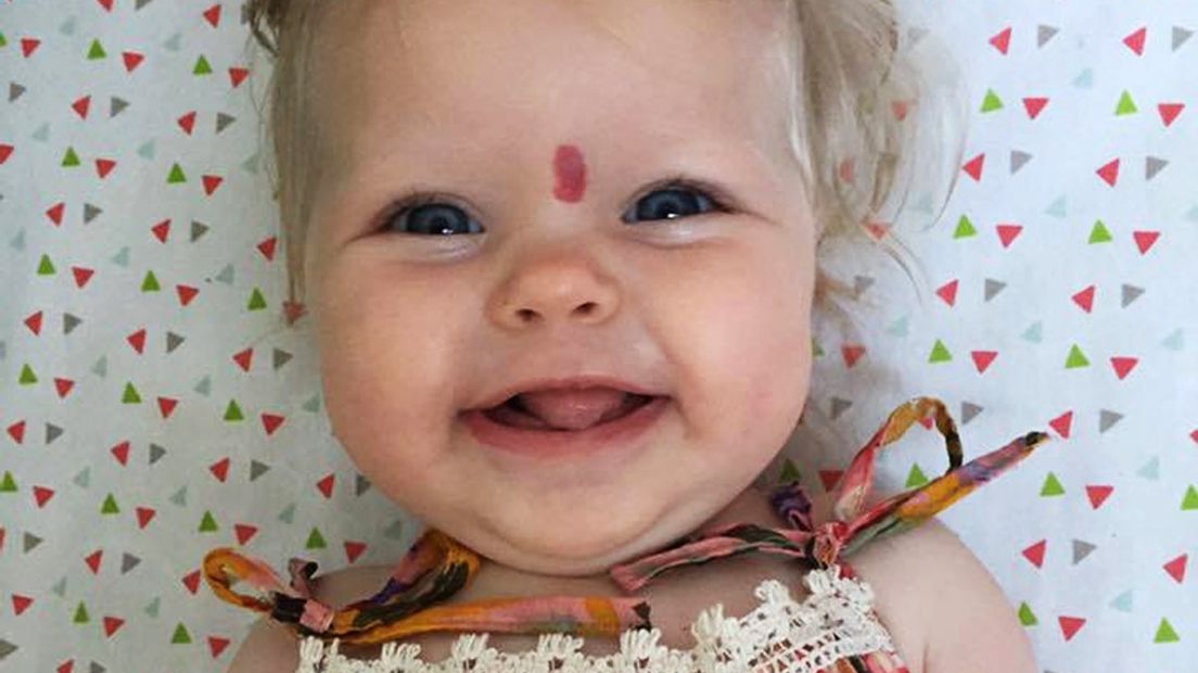 Baby Rebel voor de operatie