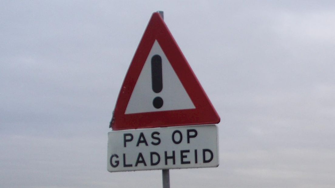 Rijkswaterstaat waarschuwt dit weekend voor gladheid