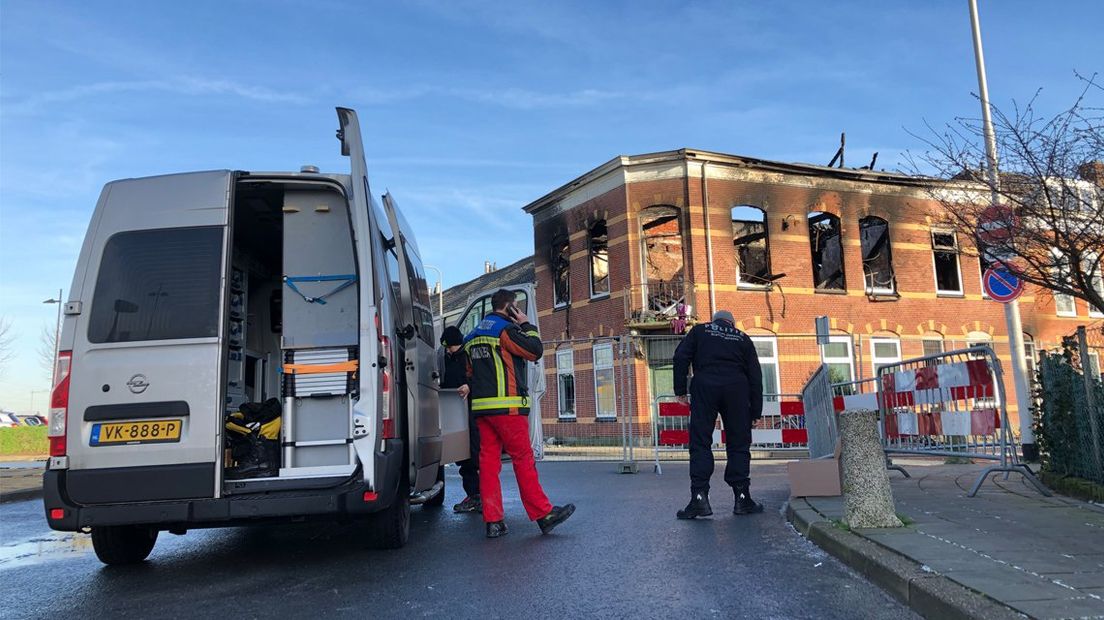 Het forensisch onderzoek naar de brand is gestart