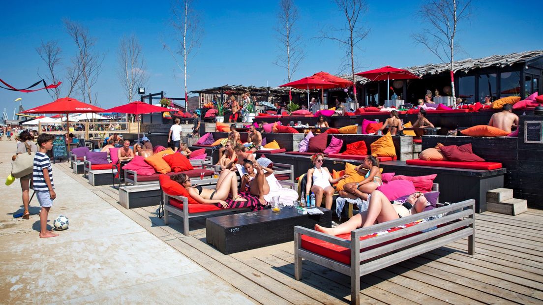Strandtent op Scheveningen