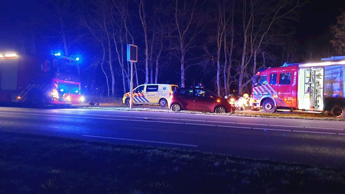 Auto Belandt In Sloot Bij Zenderen, Bestuurster Gewond - RTV Oost