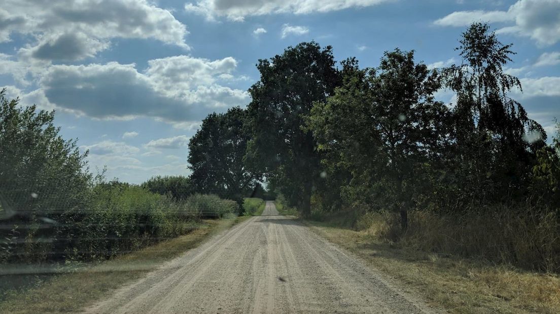 Een 'kom' in het landschap in Twekkelo