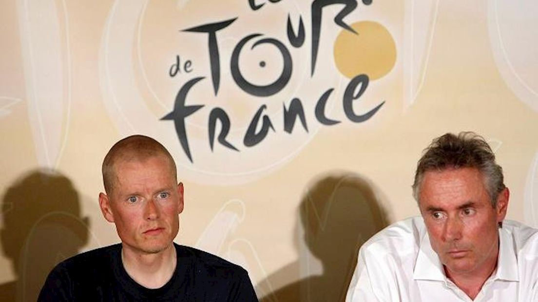 Theo de Rooij en Michael Rasmussen