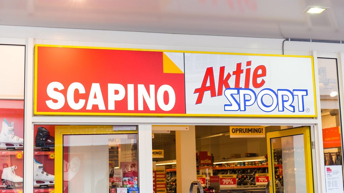 Scapino en AktieSport (logo op gevel)