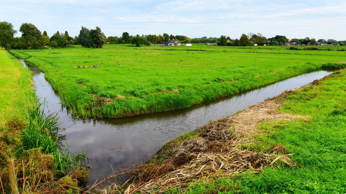 Door bodemdaling kunnen polders onder water komen te staan