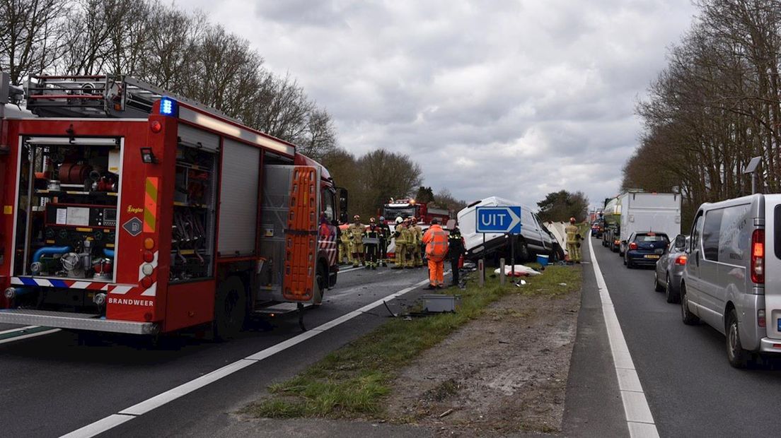 Ernstig ongeval op N36
