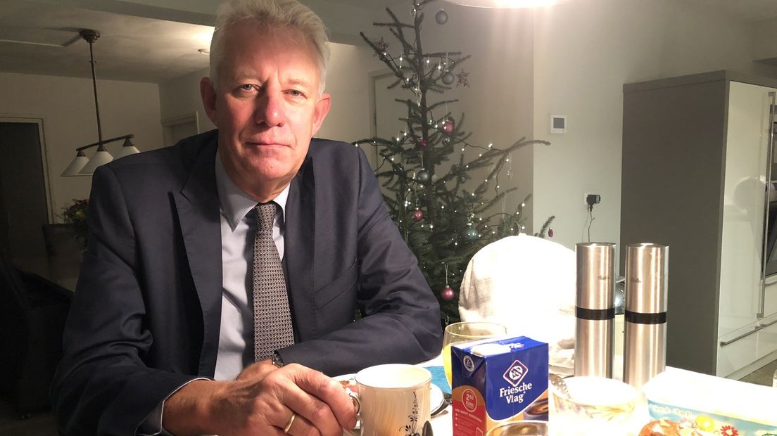 Leekster burgemeester Berend Hoekstra