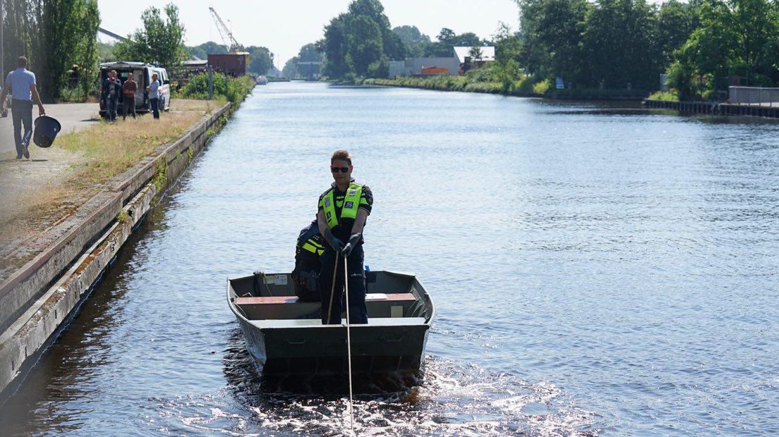 De politie heeft gisteren een grote zoekactie gehouden (Rechten: Kim Stellingwerf/RTV Drenthe)
