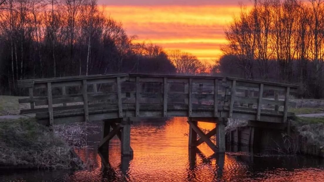 De zonsopgang in Borgercompagnie