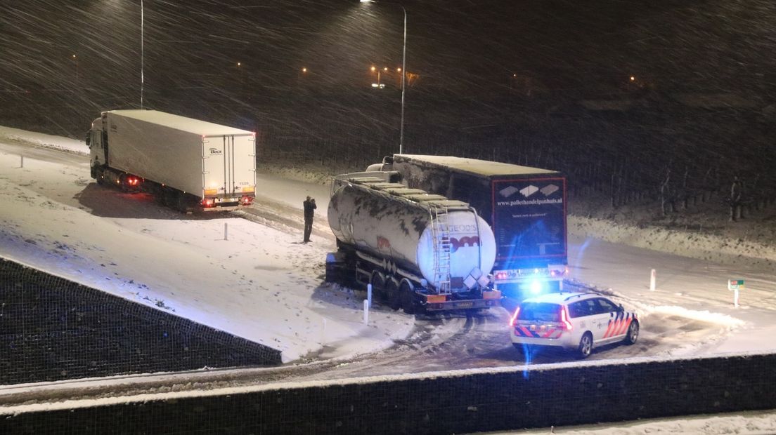 Vrachtwagenchauffeurs willen respect, ook bij code rood