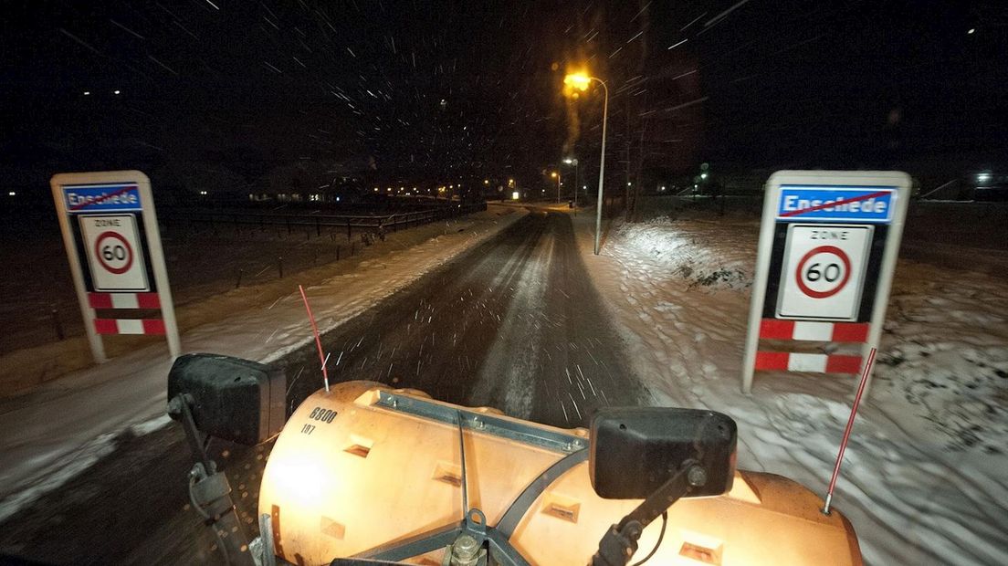 Sneeuw en vorst verwacht in Overijssel