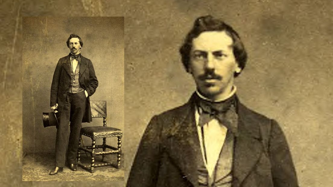 Alexander Ver Huell rond 1870, op 48-jarige leeftijd