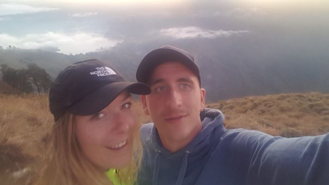 Desi en Sander Huting op Lombok