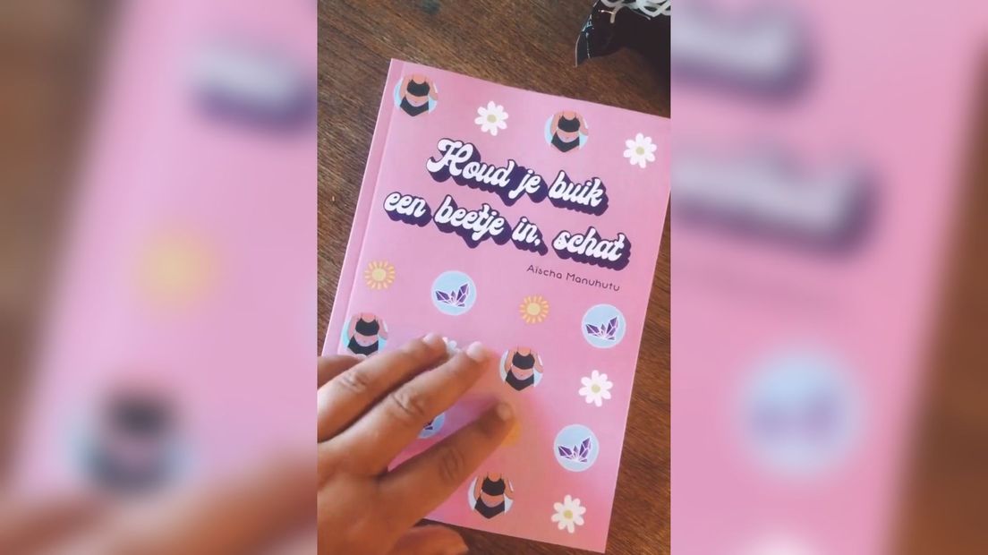 Boek houd je buik een beetje in, schat