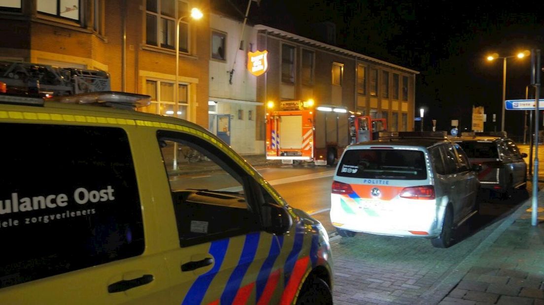 Gewonde bij brand in gebouw van Leger des Heils in Enschede