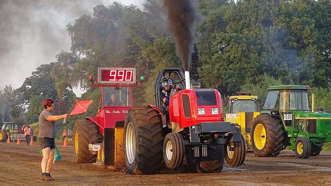 Tractor Pulling in Buurse vorig jaar