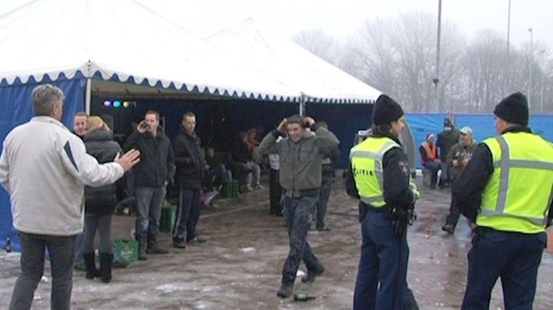 Carbid schieten in Kampen