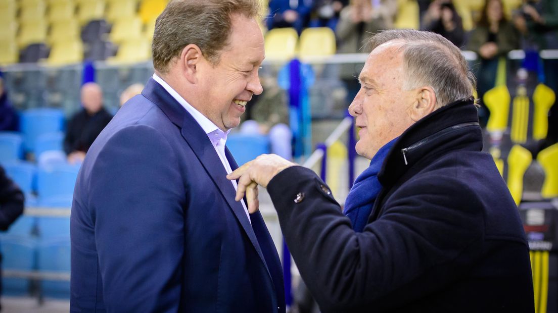 De kleine generaal en de ijsbeer. Oftewel Advocaat en Vitesse-trainer Slutsky